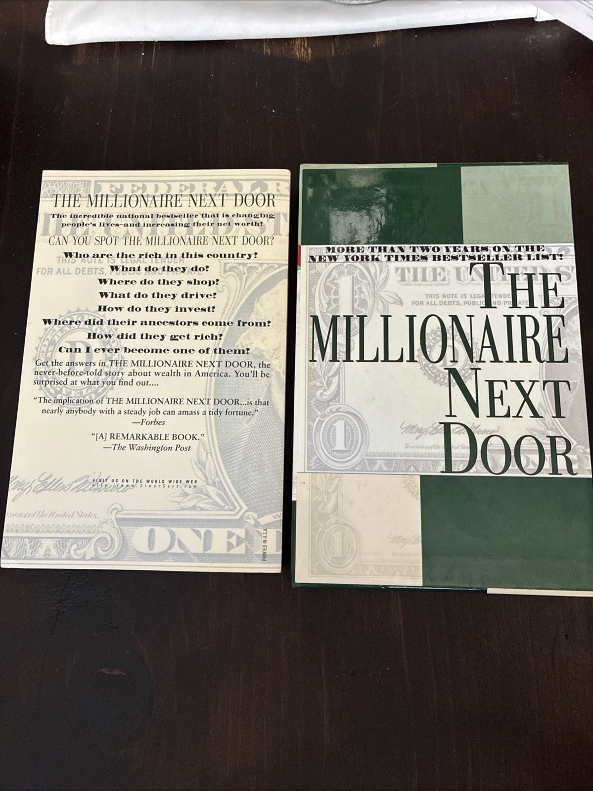 Millionaire Next Door by William D. Danko and Thomas J. Stanley (1998,Paperback)