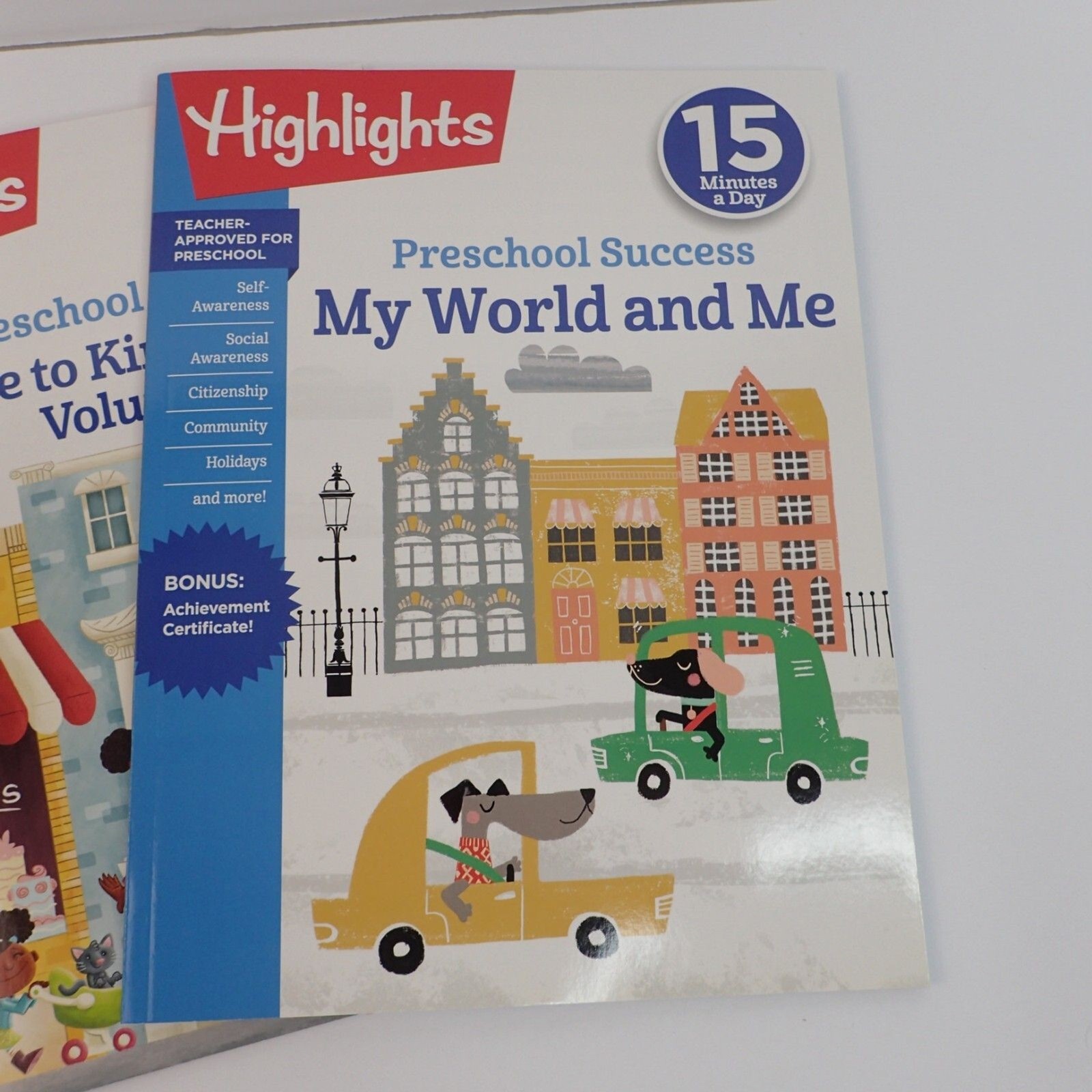 Highlights 15 Minutes A Day Preschool My Learning Box Lot of 7 Books