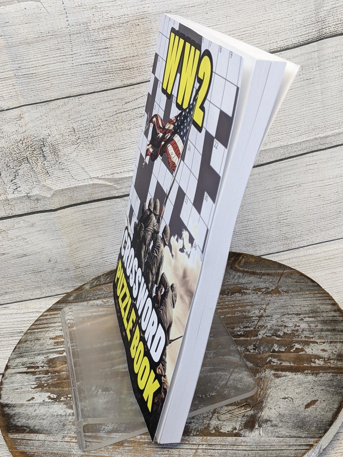 WW2 Crossword Puzzles For Adults by Outdoor Words Publications