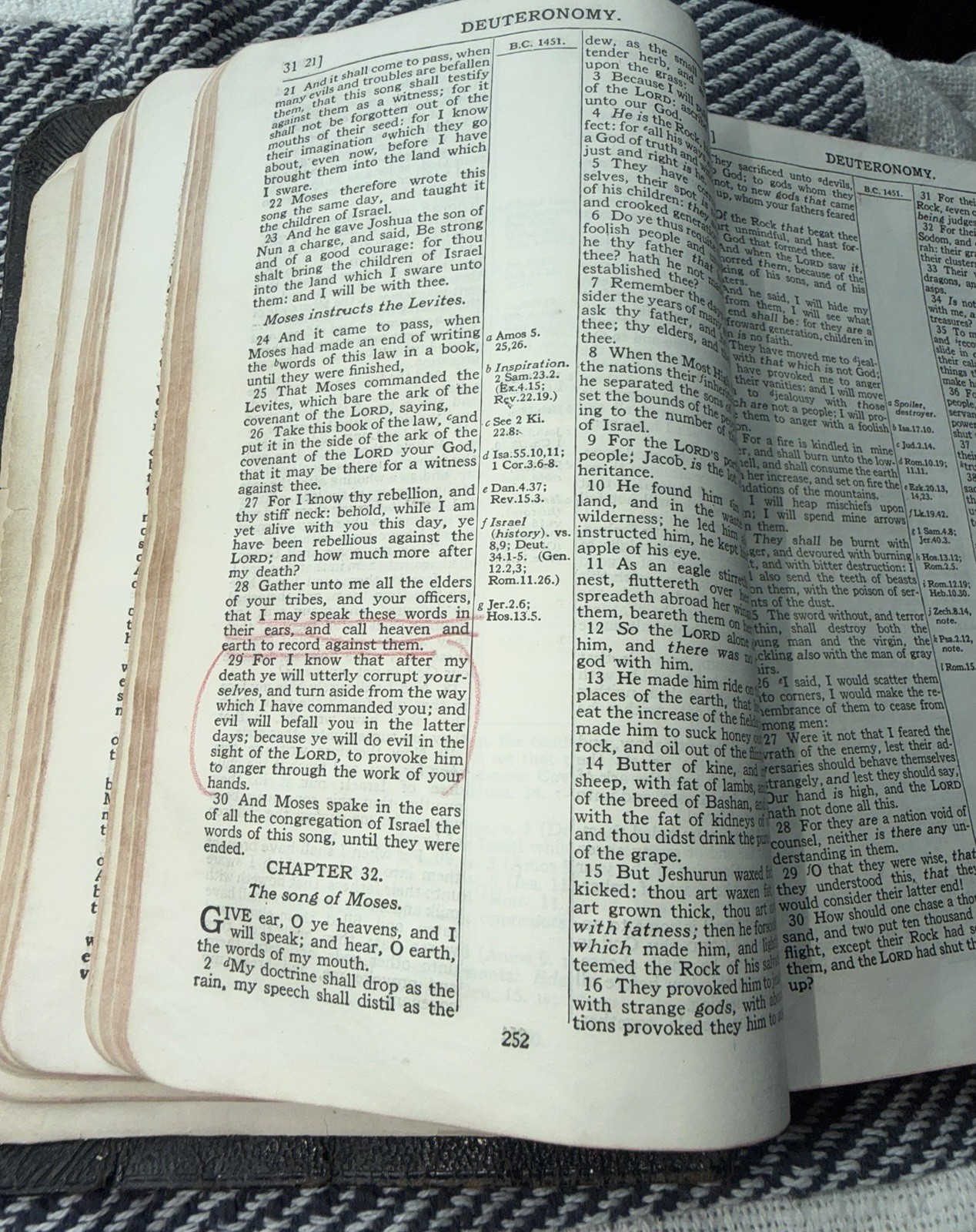 Holy Bible Scofield Reference Ed Oxford Univ 1917 Leather Family Notes w Flaws