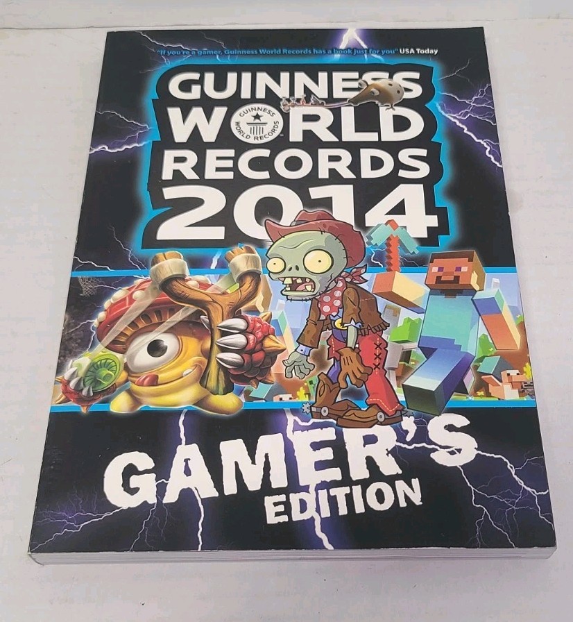 Guinness World Record Gamer Editions Lot Of 6 2010 -2013-2014-2015-2016 & 2017