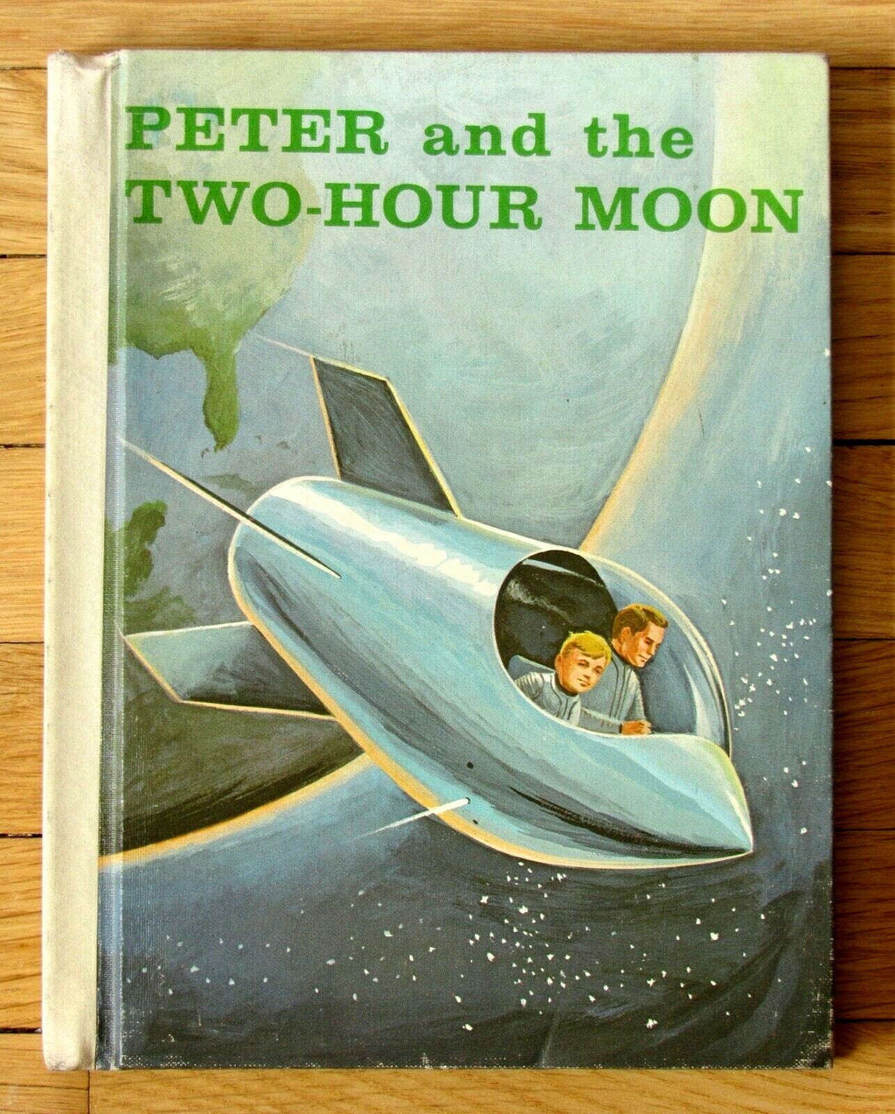 PETER AND THE TWO HOUR MOON Hazel Corson Benefic Press 1970 HB L1