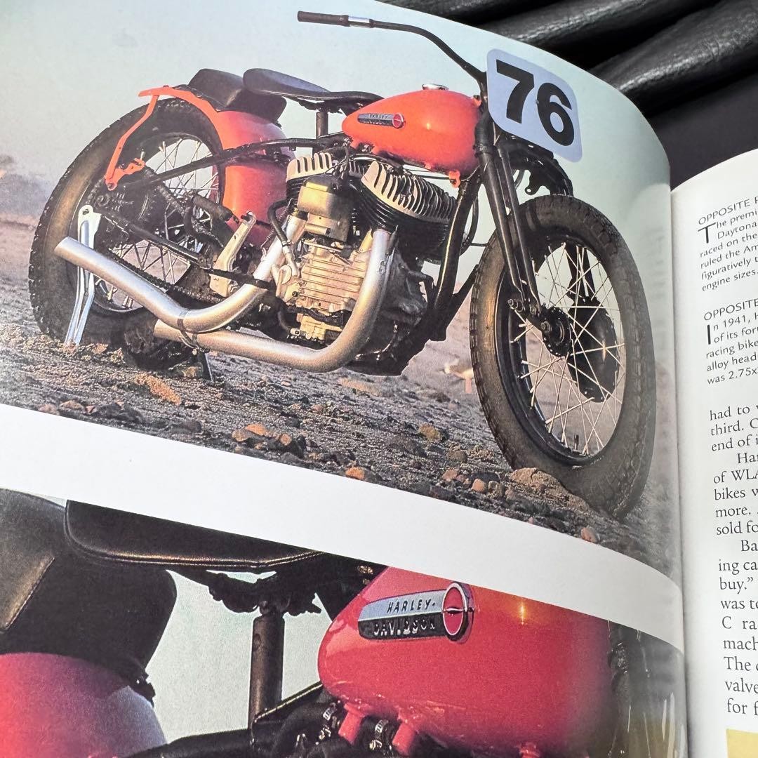Harley Davidson Vintage Motorcycle Book 246 Pages Classic Bikes Models