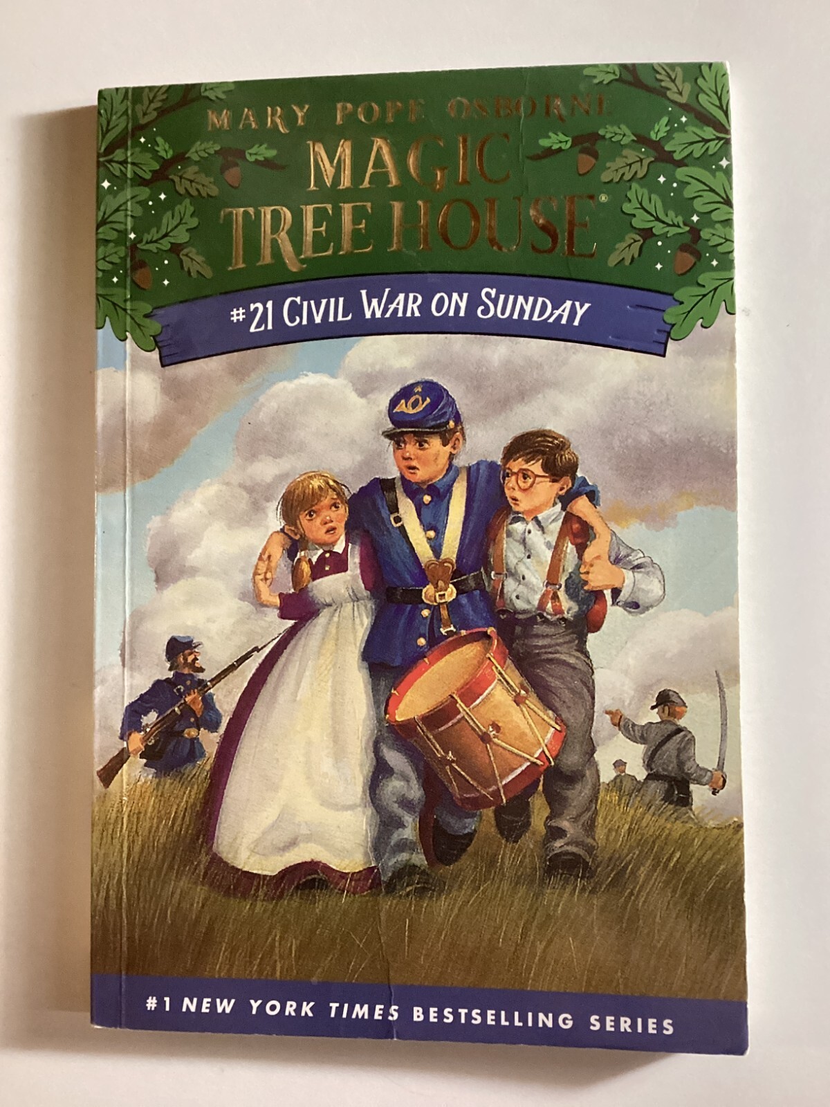Lot of 4 Mary Pope Osborne Magic Tree House Books #21 #22 #25 #27 Free Shipping