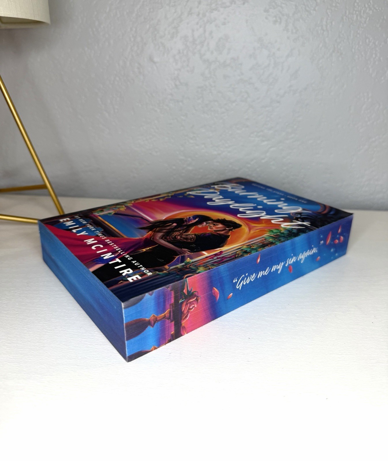 Burning Daylight Deluxe Edition by Emily McIntire – Sprayed Edges -Paperback