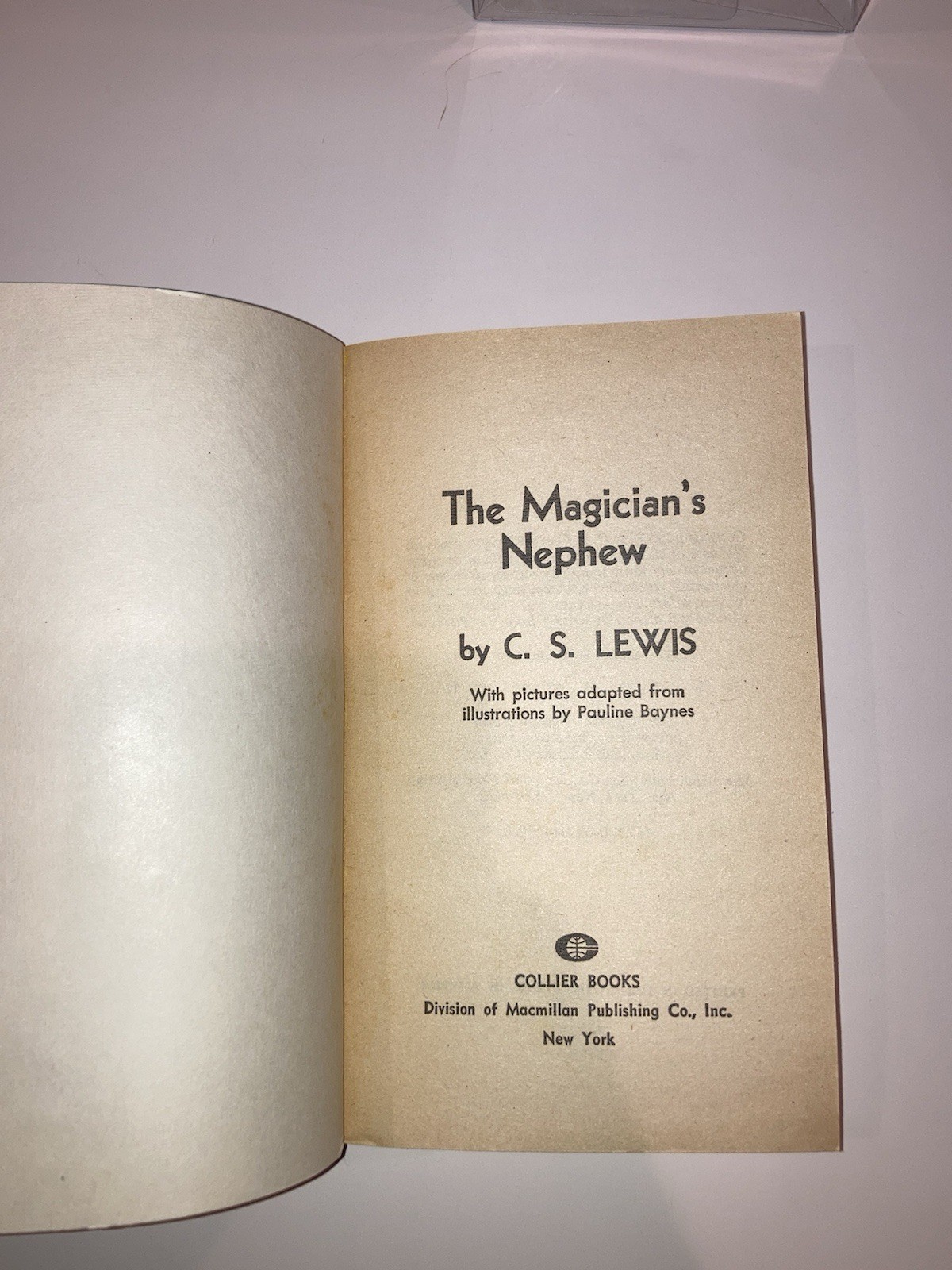 The Chronicles of Narnia by C.S. Lewis Fantasy Collier Books Paperback Set
