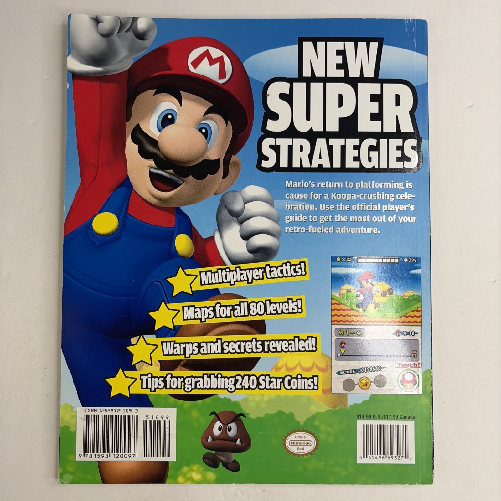 New Super Mario Bros Nintendo DS Official Nintendo Power Strategy Game Guide