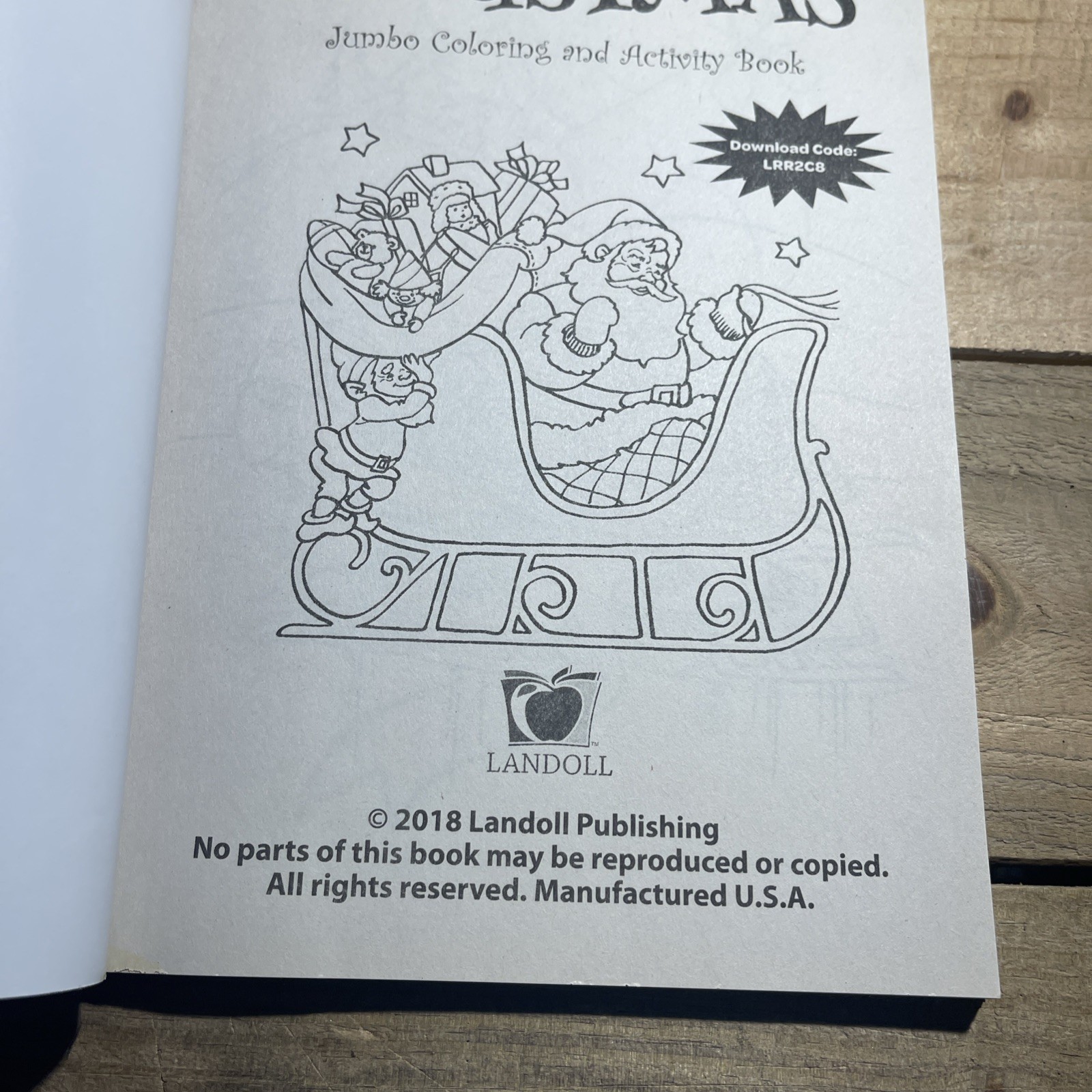 Landoll Jumbo Coloring Books Complete Series Of Four 2018