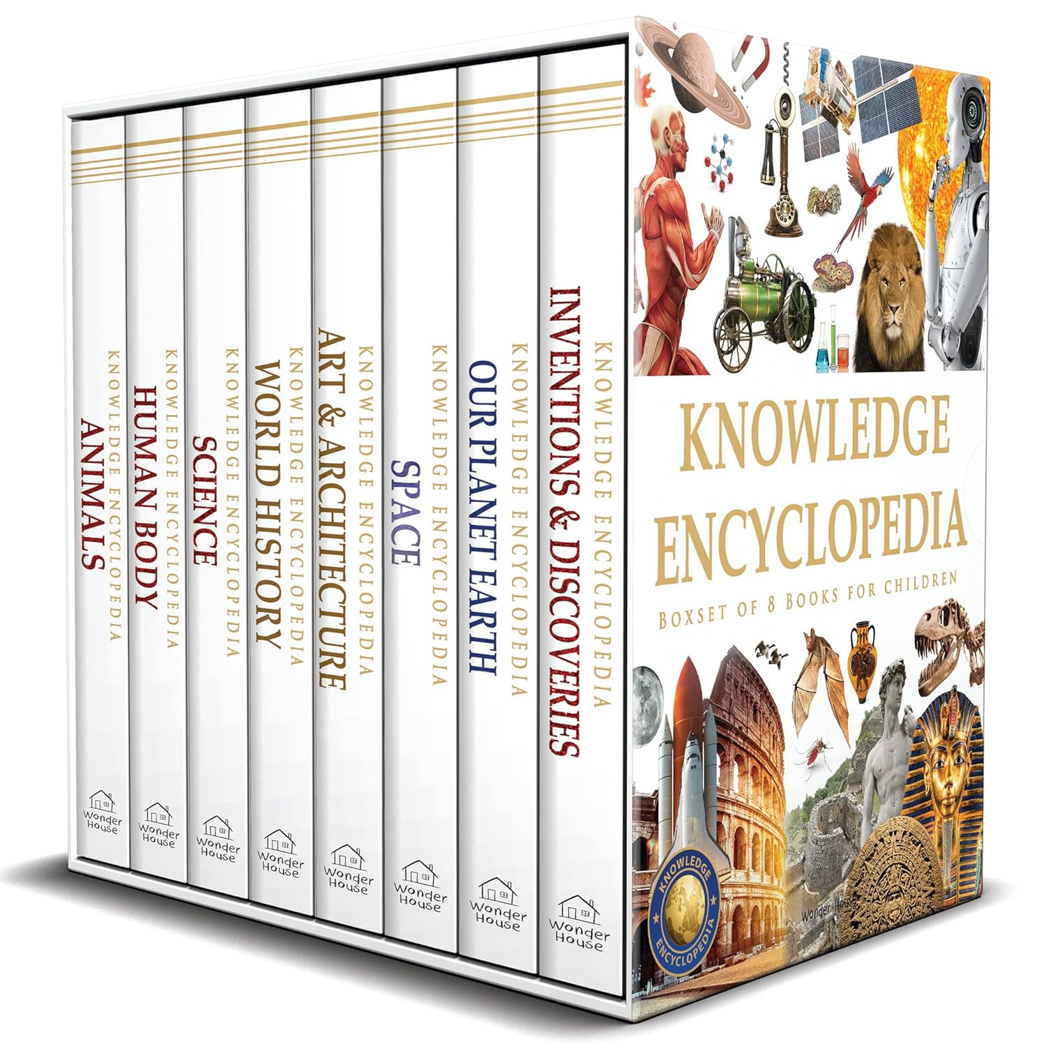 Knowledge Encyclopedia – Boxset of 8 Books for Children (Knowledge Encyclopedia