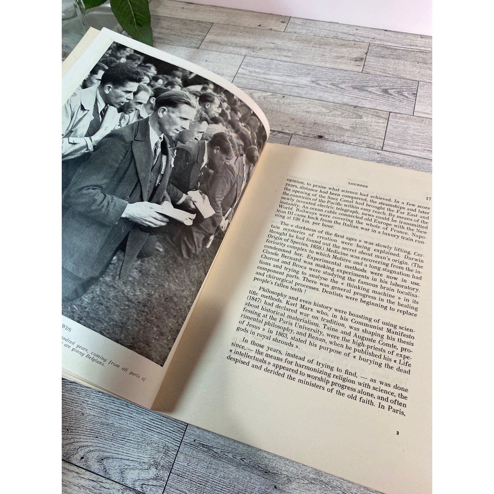 The Victory of Lourdes 1858-1958 Jean Charbonneau 1958 Religious History Book