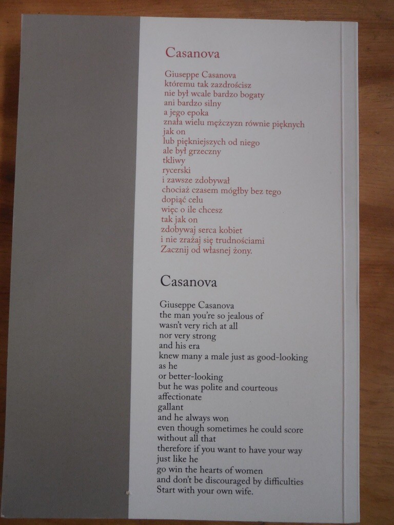 Rebel Beat poet – Andrzej Bursa: Selected Poems / Wybór wierszy – English/Polish