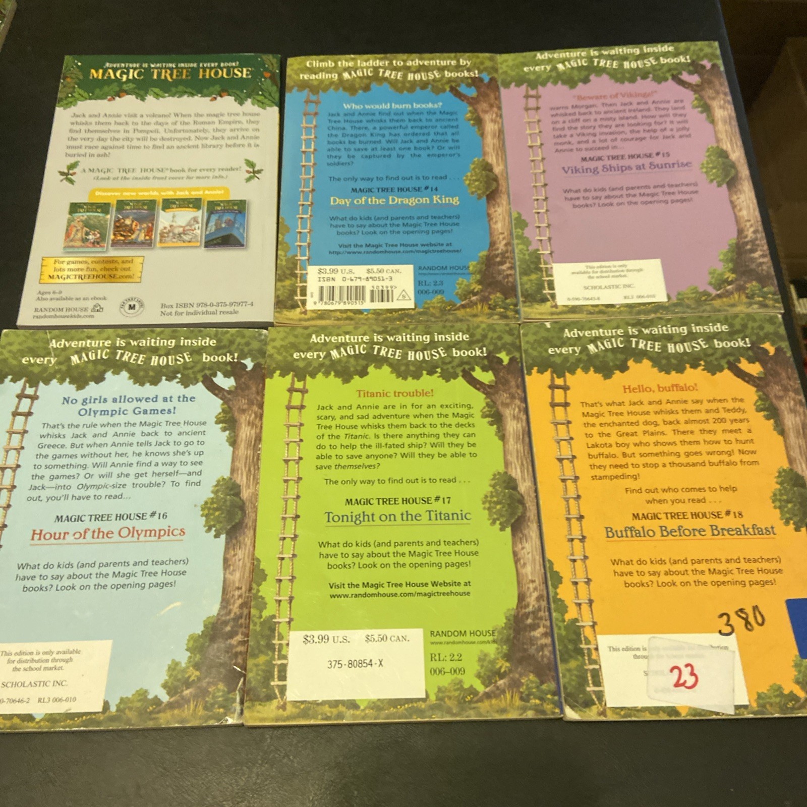 Magic Tree House + Merlin Missions + Research Guide Lot Of 51 PBs Acc-VG Cond