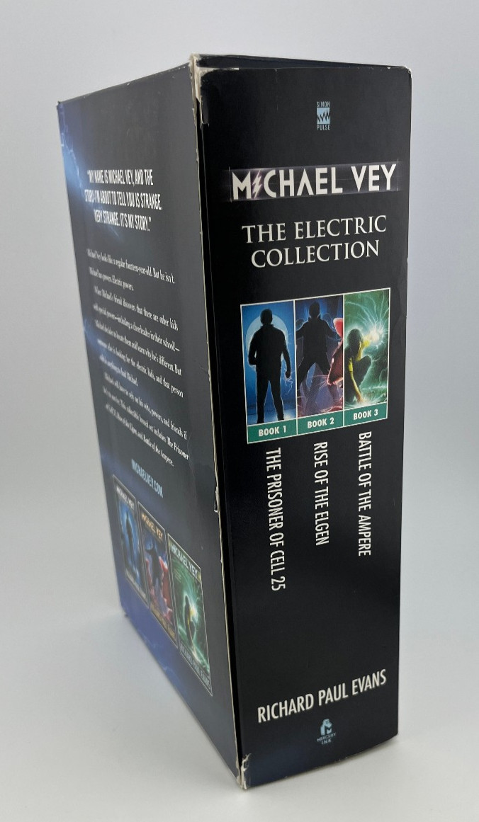 Michael Vey Books #1 2 3 Boxed Paperback Set Plus #4 & 5 by Richard Paul Evans