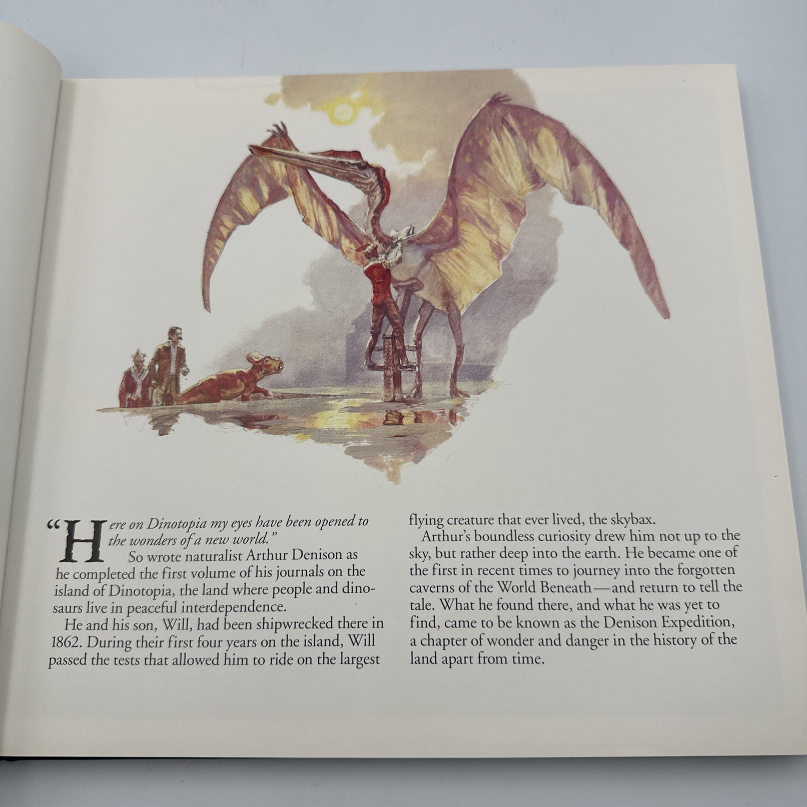 Dinotopia The World Beneath James Gurney 1995 First Edition Hardcover No DJ
