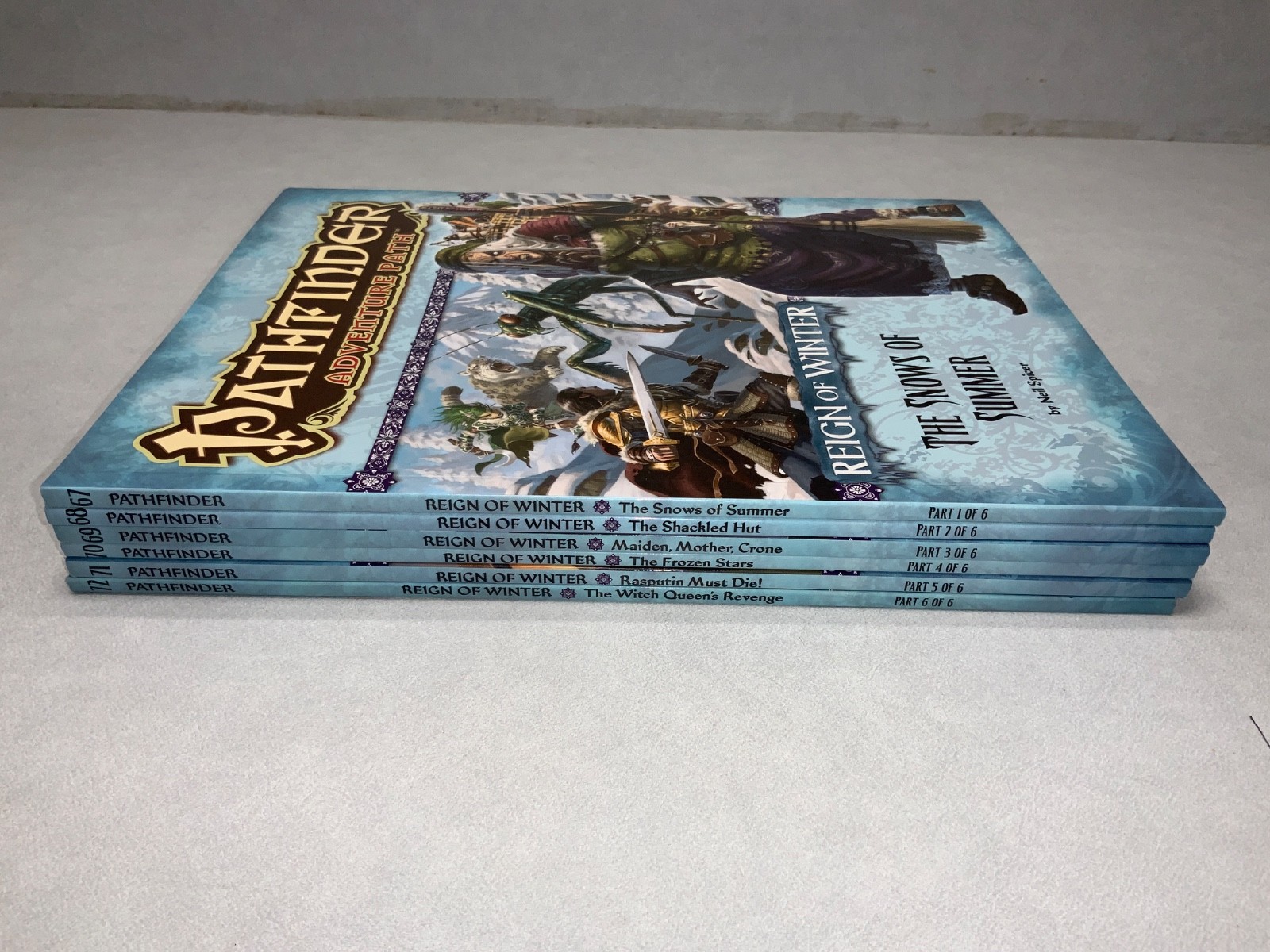 Pathfinder Reign of Winter Complete Six Book Adventure Path 1 2 3 4 5 6 67-72