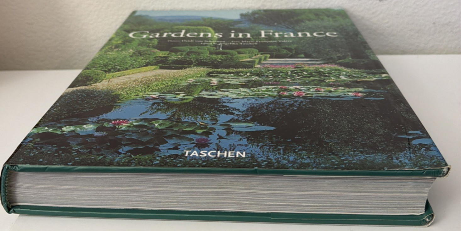 Gardens in France Taschen Hardcover 1997 English French German Illustrated