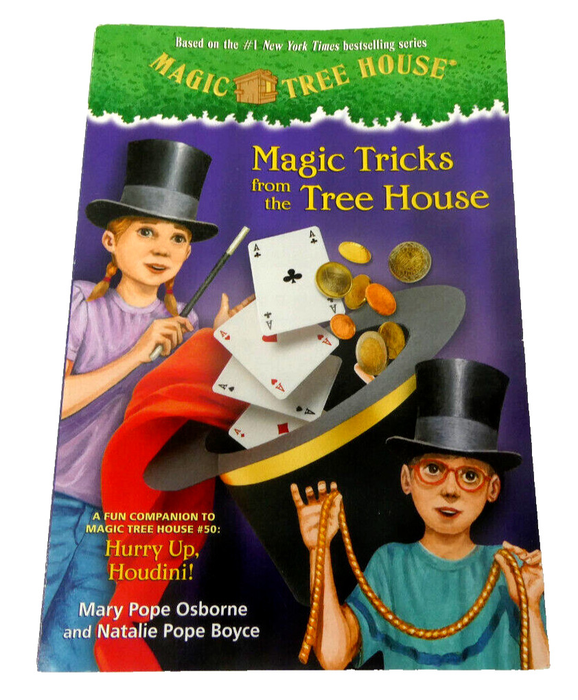2013 Magic Tree House Tricks From Signed Mary Pope Osborne Natalie Boyce Book