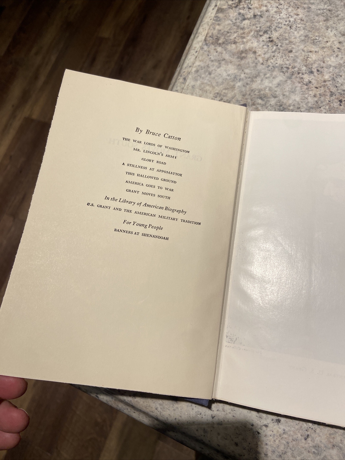 Grant Moves South Bruce Catton 1960 Little Brown and Company First Edition VTG