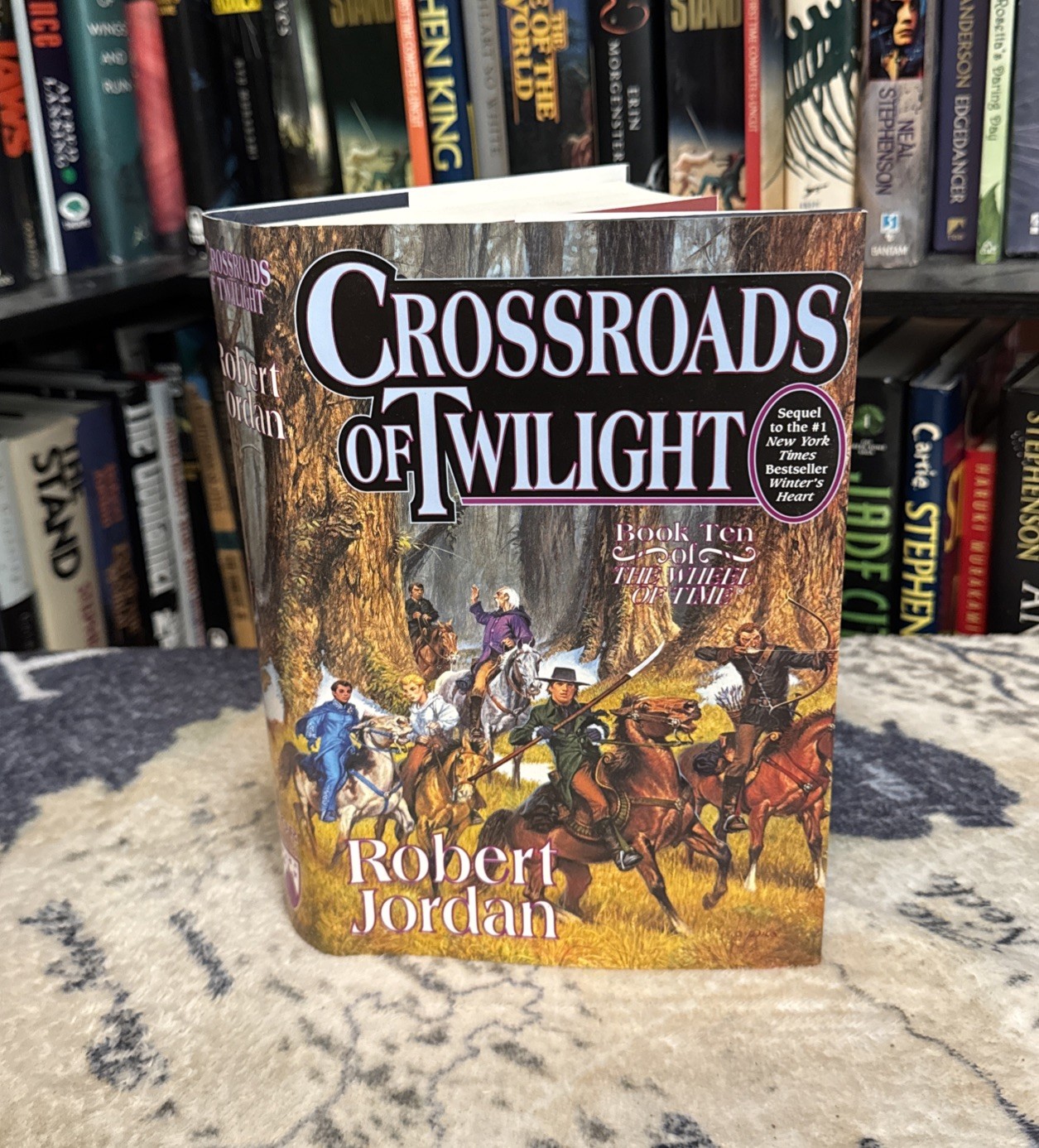 Crossroads of Twilight – Robert Jordan (Hardcover) Later Print, VG+, Wheel Time