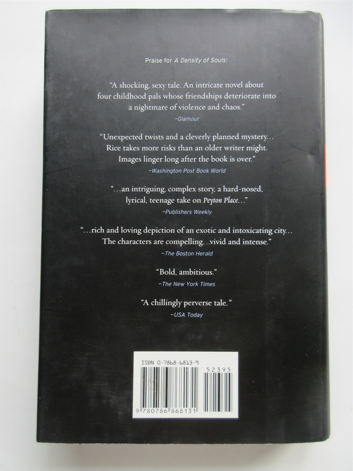 The Snow Garden: A Novel – Hardcover By Rice, Christopher – Like New 1st Edition