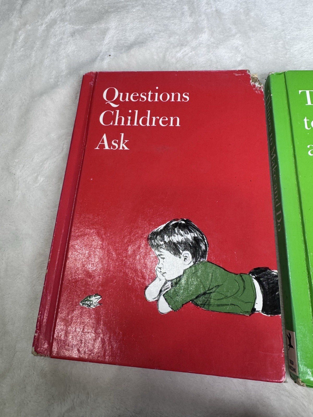 Questions Children Ask, and Things to Make and Do – 2 Children’s Books 1976