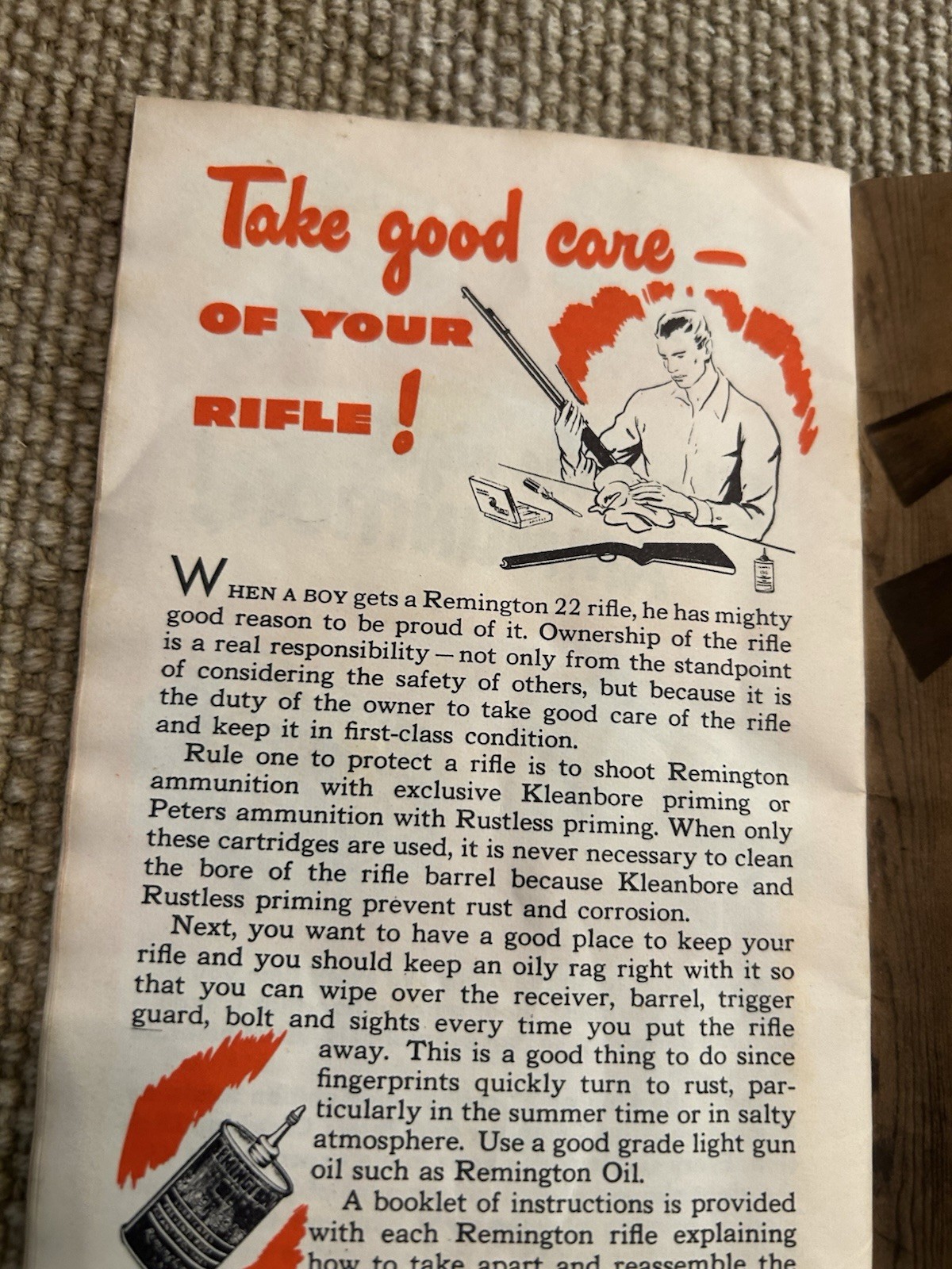 How To Be A Crack Shot 1950s Rifle Instruction Manual