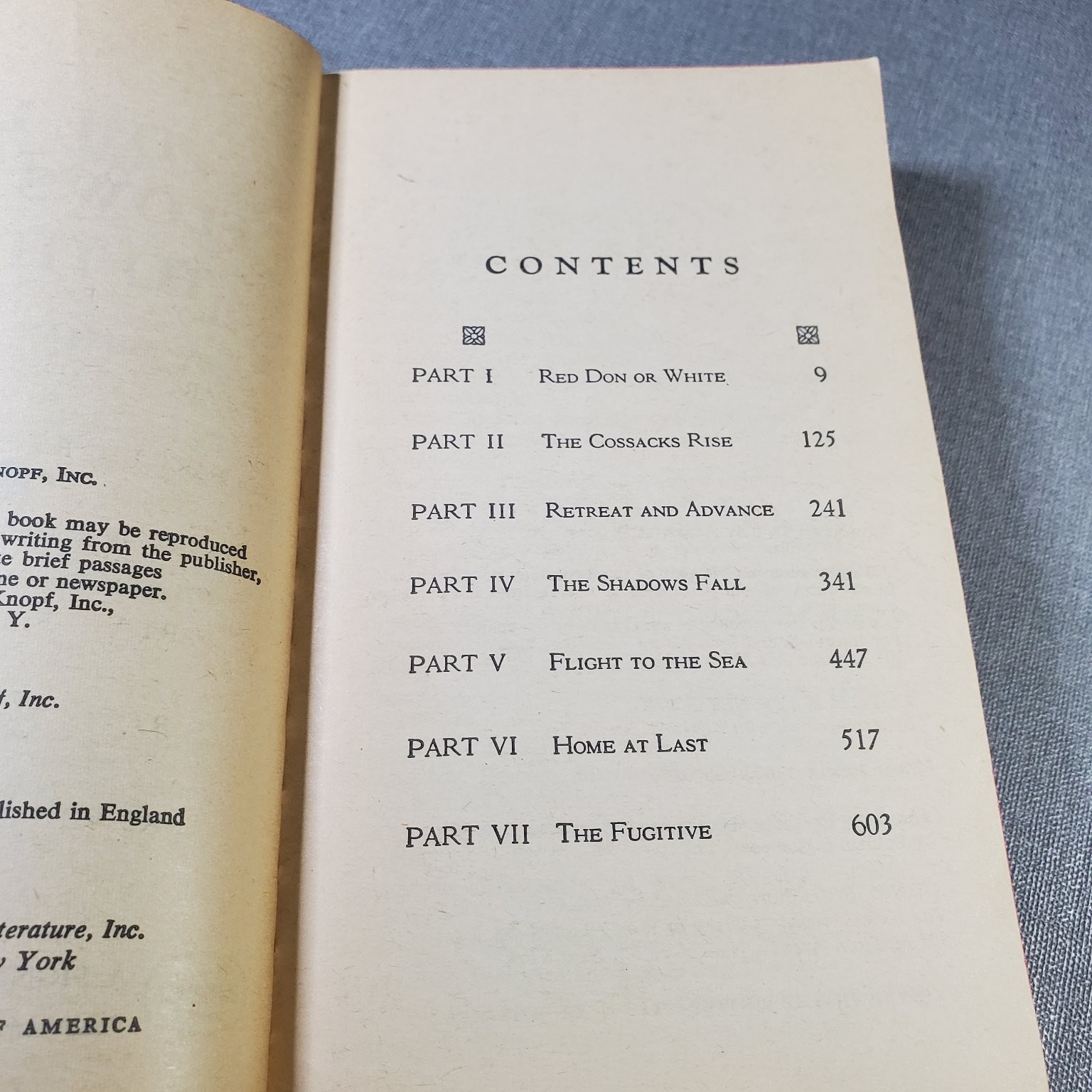 Don Flows Home to the Sea Sholokhov 1960 First Printing Signet Book Russian Epic
