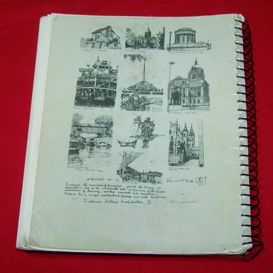 Indiana Federation of Republican Women Cookbook 433 pages 700+ recipes