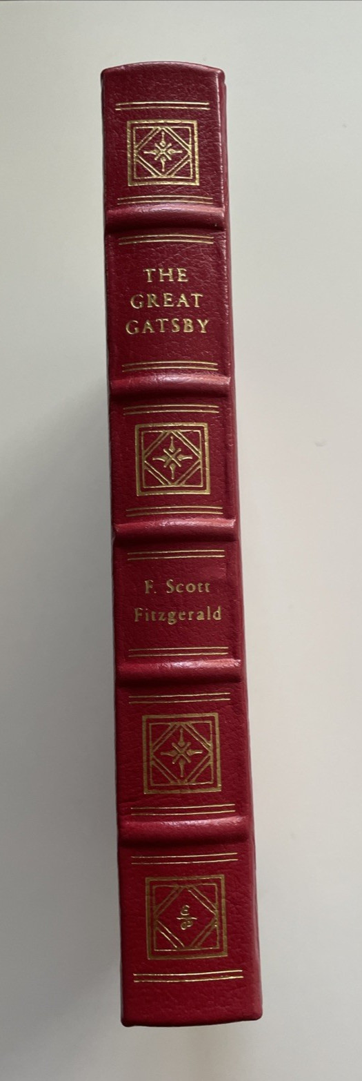 THE GREAT GATSBY F. Scott Fitzgerald Easton Press Leather Gilded 22k Gold HC