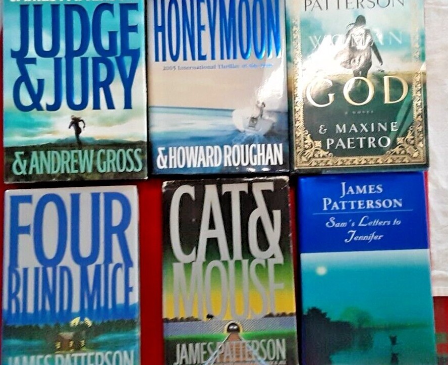 JAMES PATTERSON You Pick the Title Hardcover Books-Create Your Own Lot!