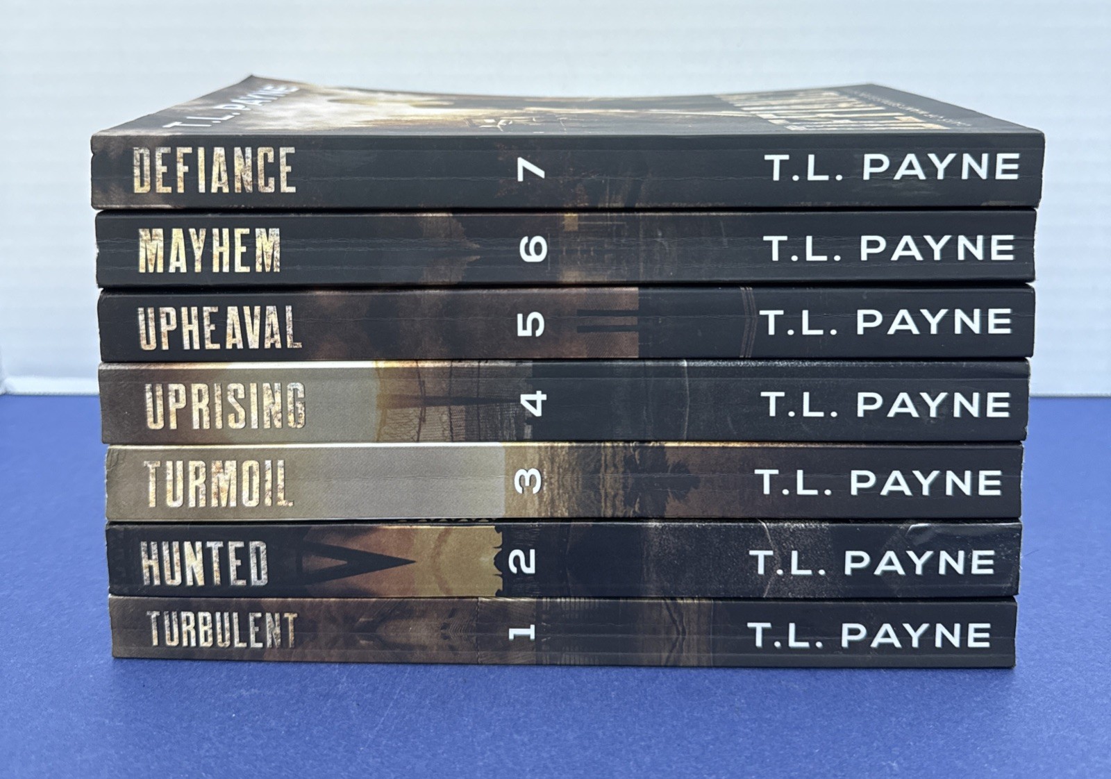 Lot of 7 ~ Trade PB Books ~ T. L. Payne ~ Complete DAYS OF WANT Series