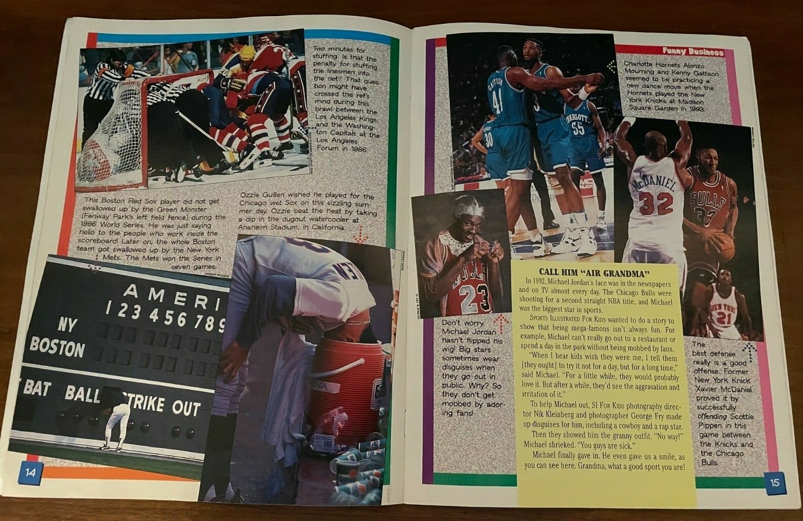 Sports Illustrated for Kids Books Amazing Sports Photos Michael Jordan #476