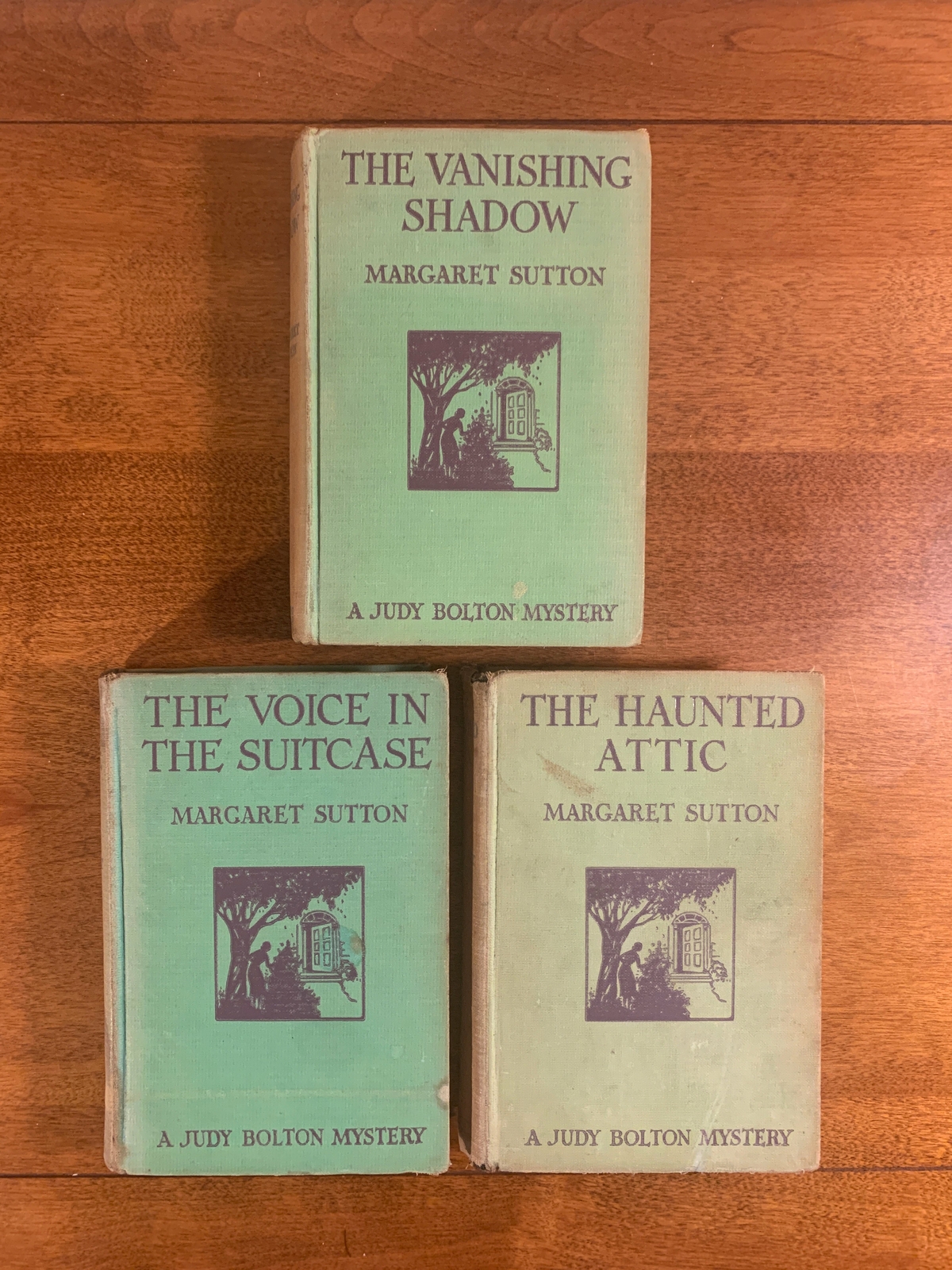 Margaret Sutton 3 Book Lot, Voice in Staircase, Haunted Attic & Vanishing Shadow