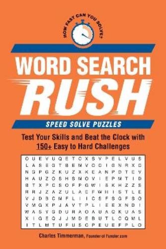 Charles Timmerman Word Search Rush (Paperback) Speed Solve Puzzles