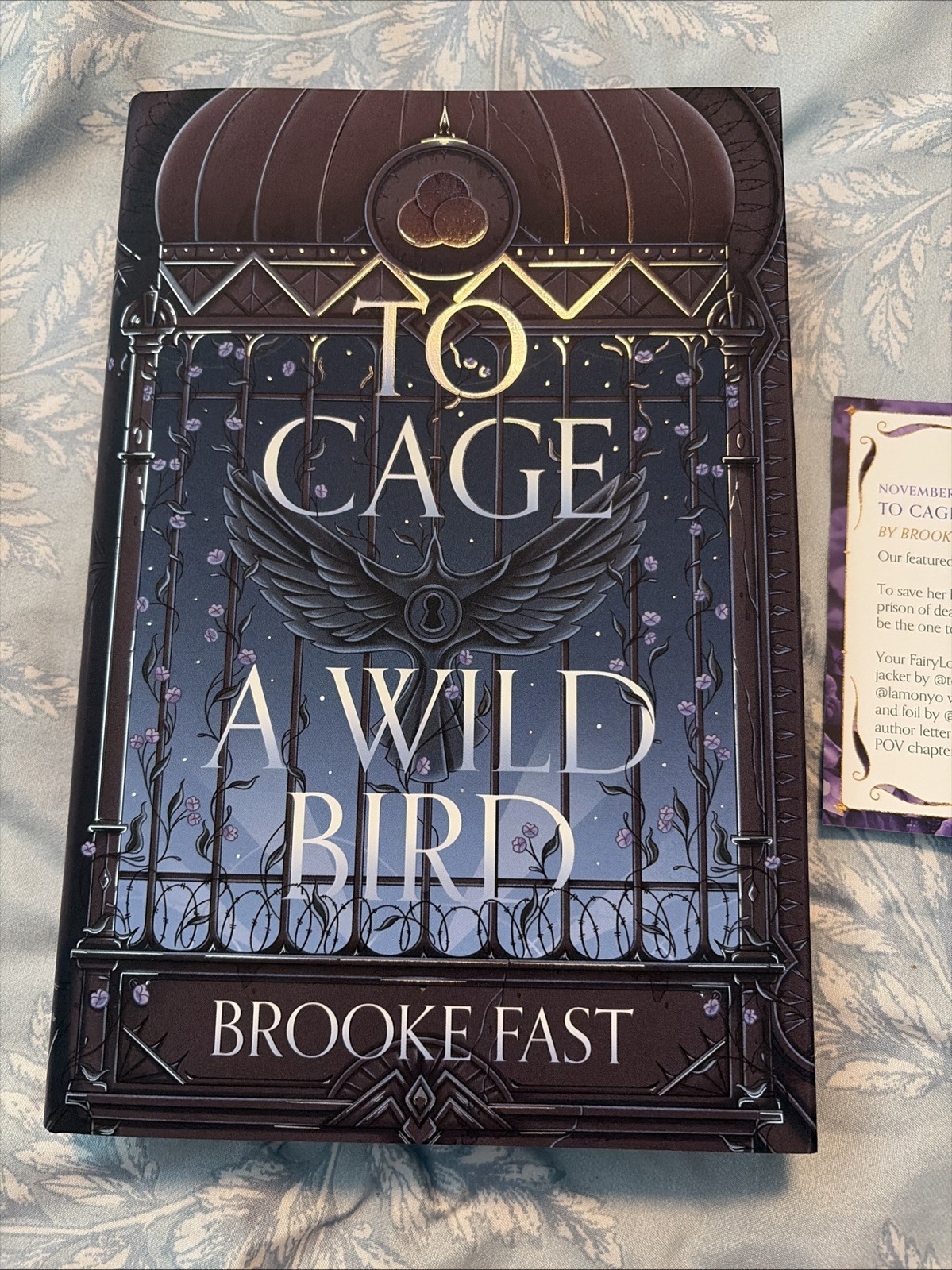 To Cage A Wild Bird By Brooke Fast Fairyloot Edition Signed