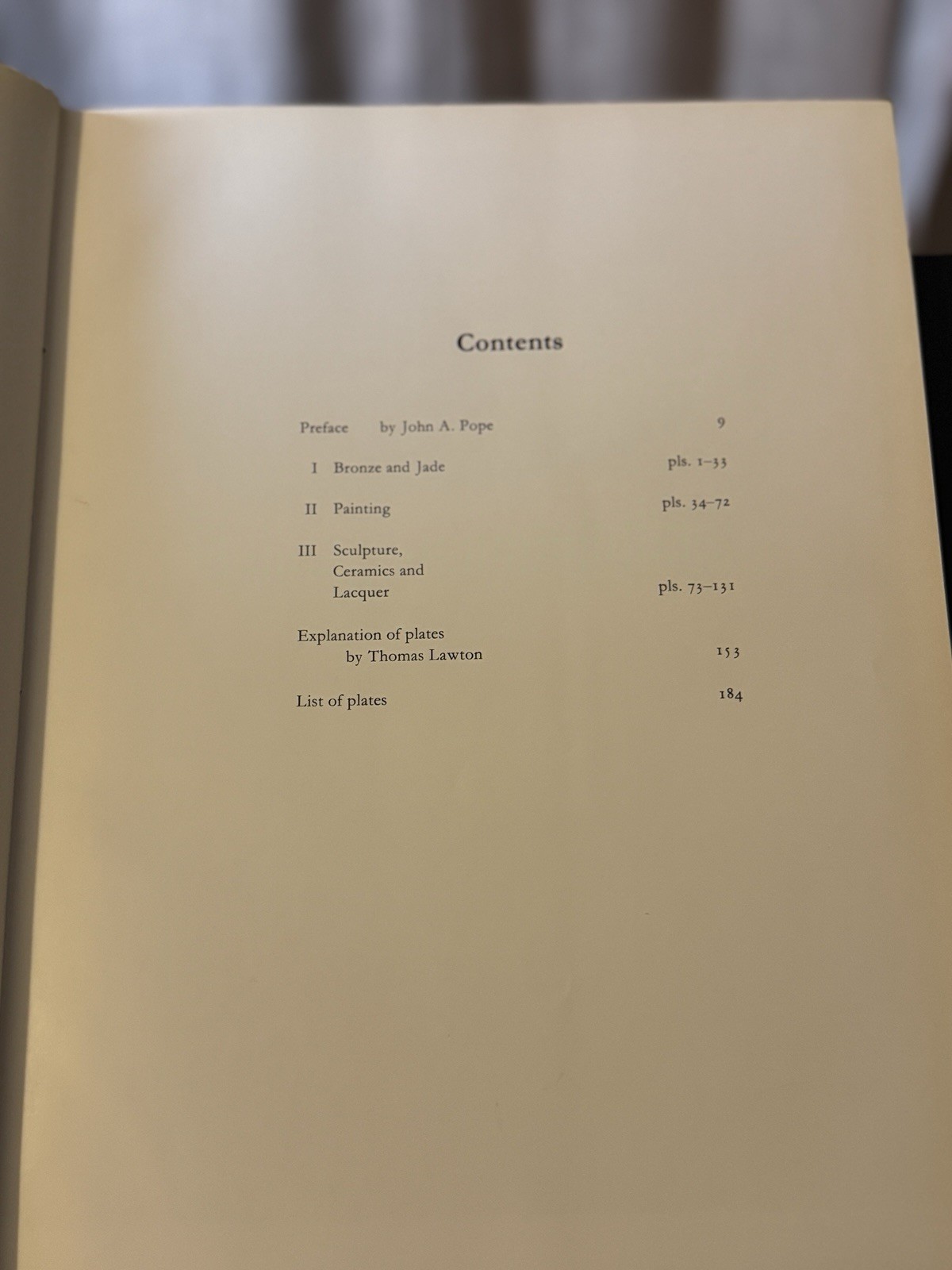 Freer Gallery |The Freer Gallery of Art | Vol. I. | China | 1972