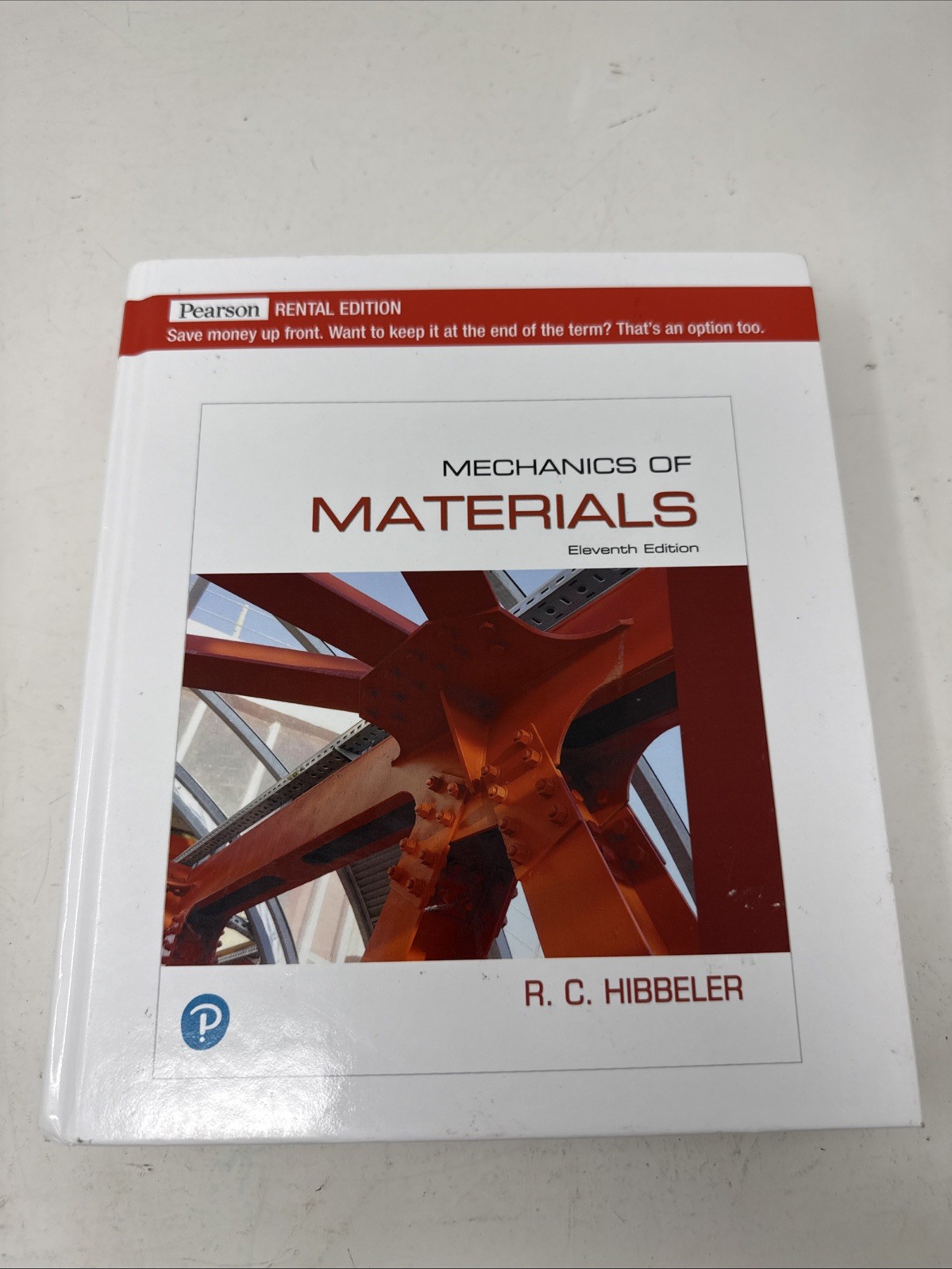 Mechanics of Materials (11th Edition) Pearson. Rental Ed. *unused*