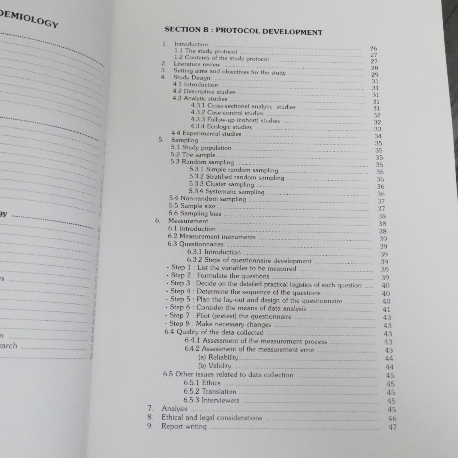 Introductory Manual Epidemiology Southern Africa, 1991 Medical Research Council