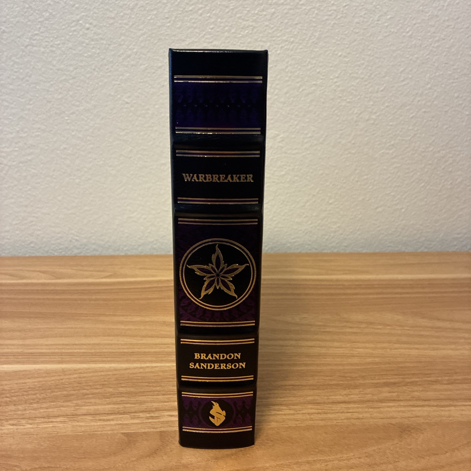 Warbreaker by Brandon Sanderson, SIGNED Dragonsteel Leatherbound Edition