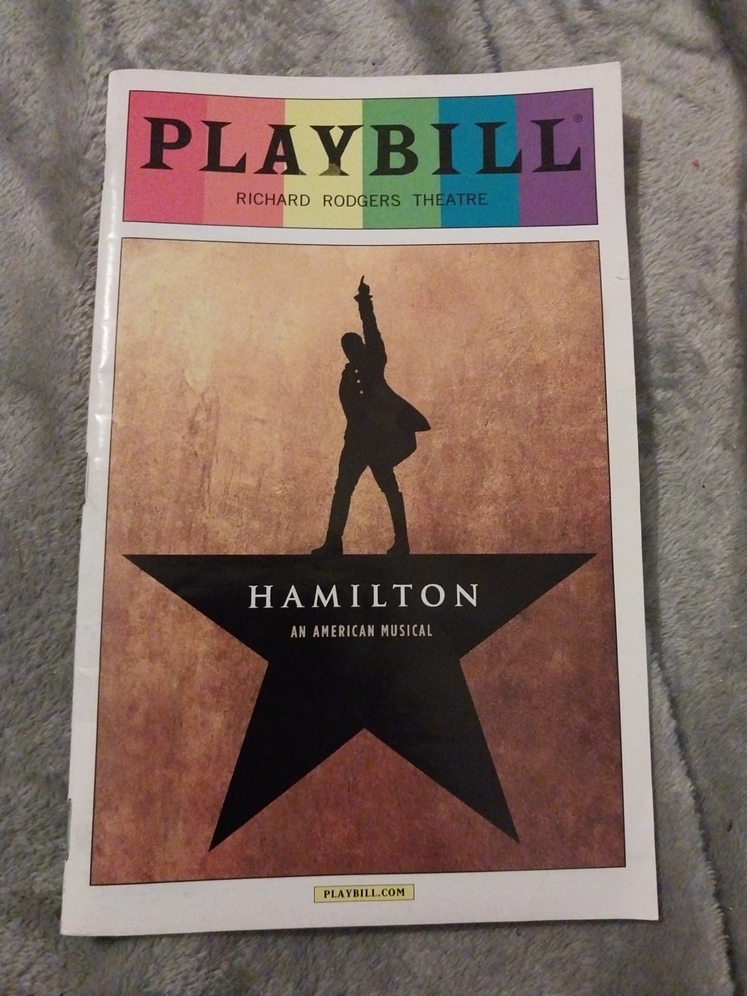 PLAYBILL Magazine Book HAMILTON June 2016 PRIDE EDITION Lin-Manuel Miranda RARE!