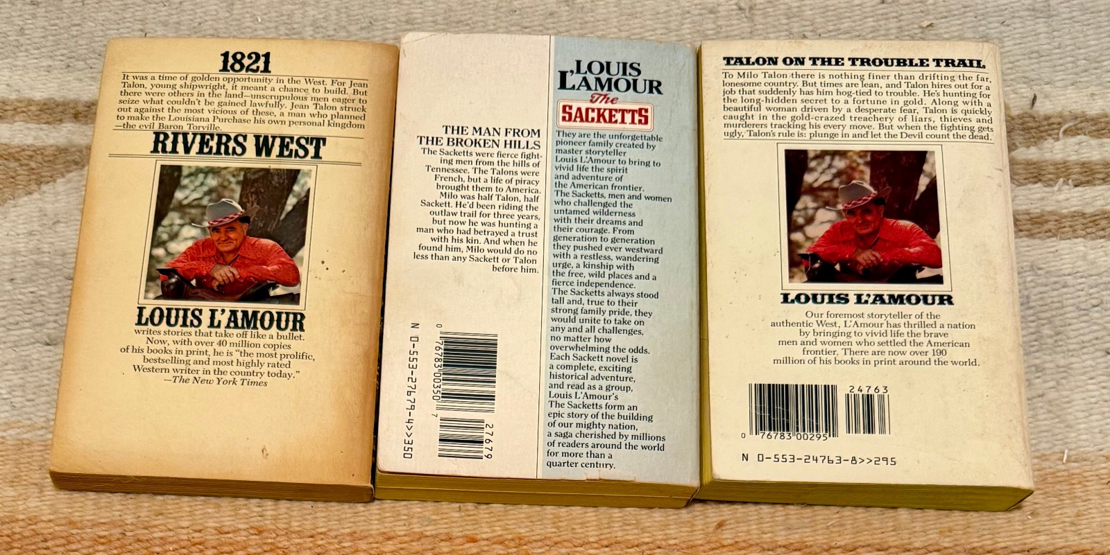 Louis L’Amour PB lot of 17 Talon Series Chantry Series plus Short Stories