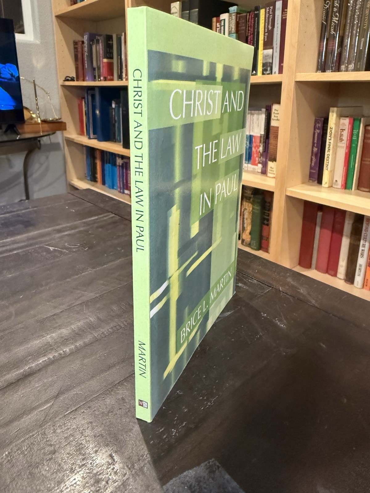 Christ And The Law In Paul Bruce Martin Wipf Nice!