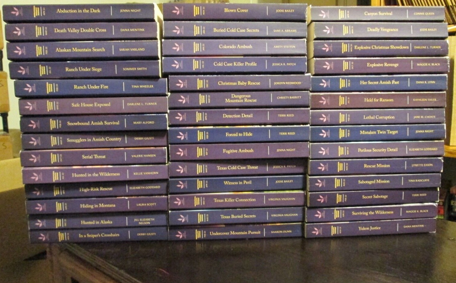 Love Inspired Suspense – Romance – LARGER PRINT – Choose Your Own Lot $3.35 each