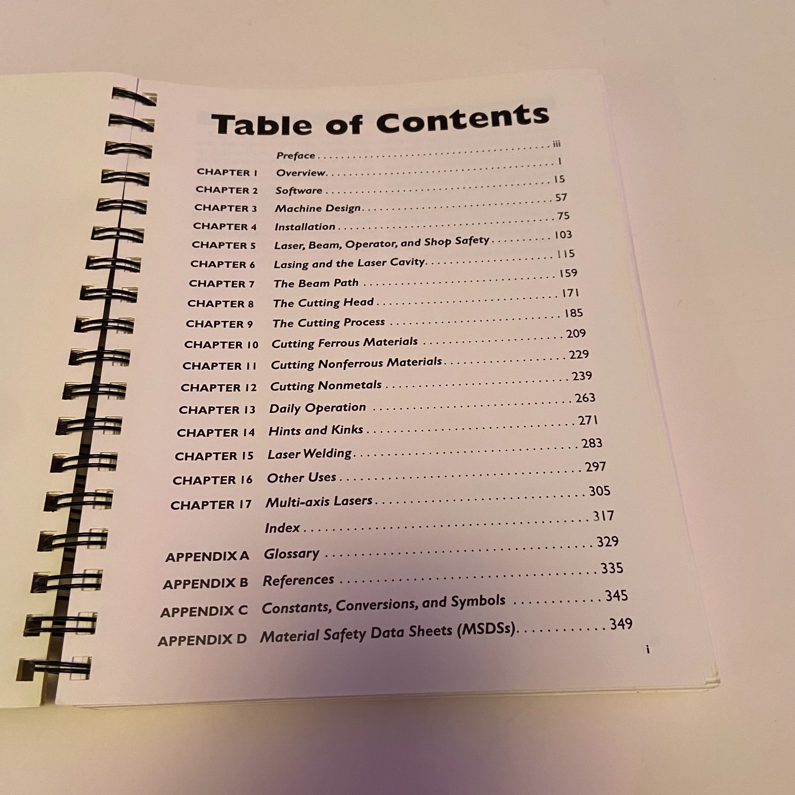 Using a CO2 Laser in the Shop A Handbook by David Marusa PB 2002 Ring Bound