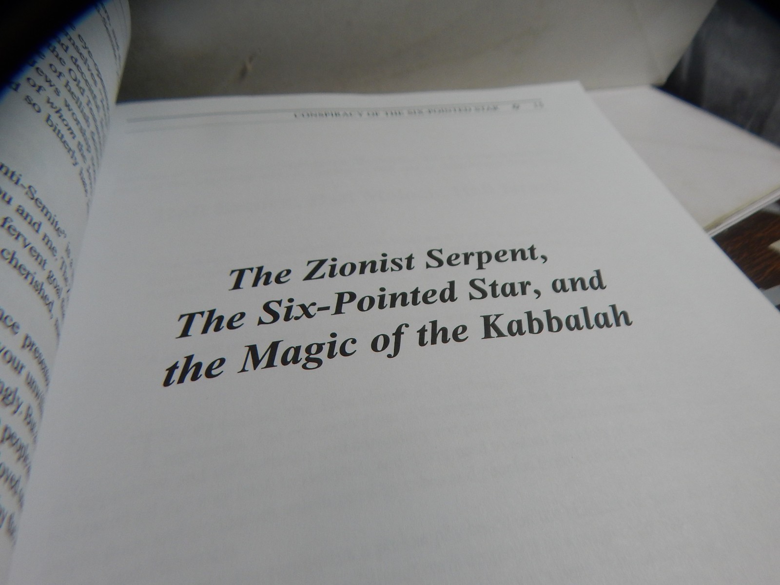 Conspiracy of the Six-Pointed Star : Eye-Opening Revelations and Forbidden…