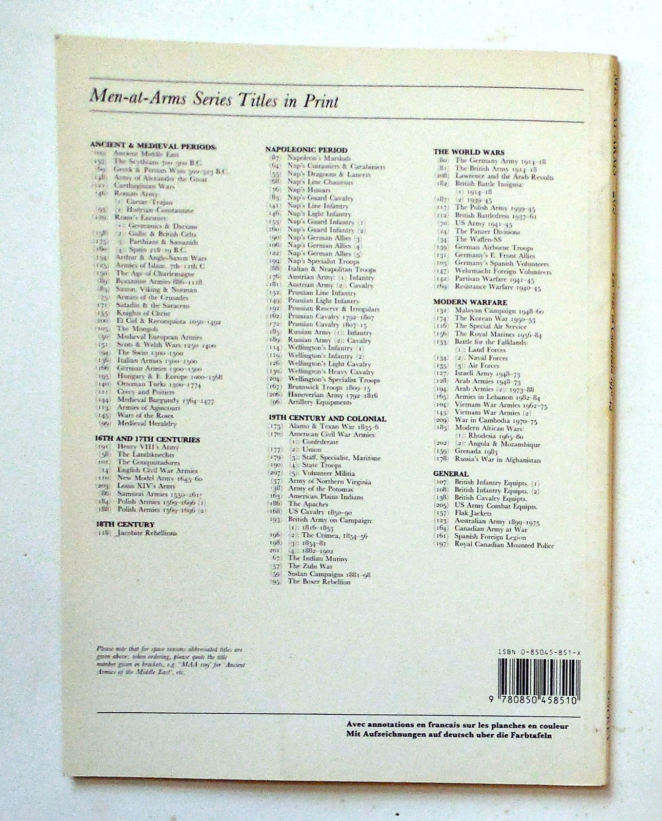 Osprey Men at Arms Series “The War in Cambodia 1970-75” Book No. 209