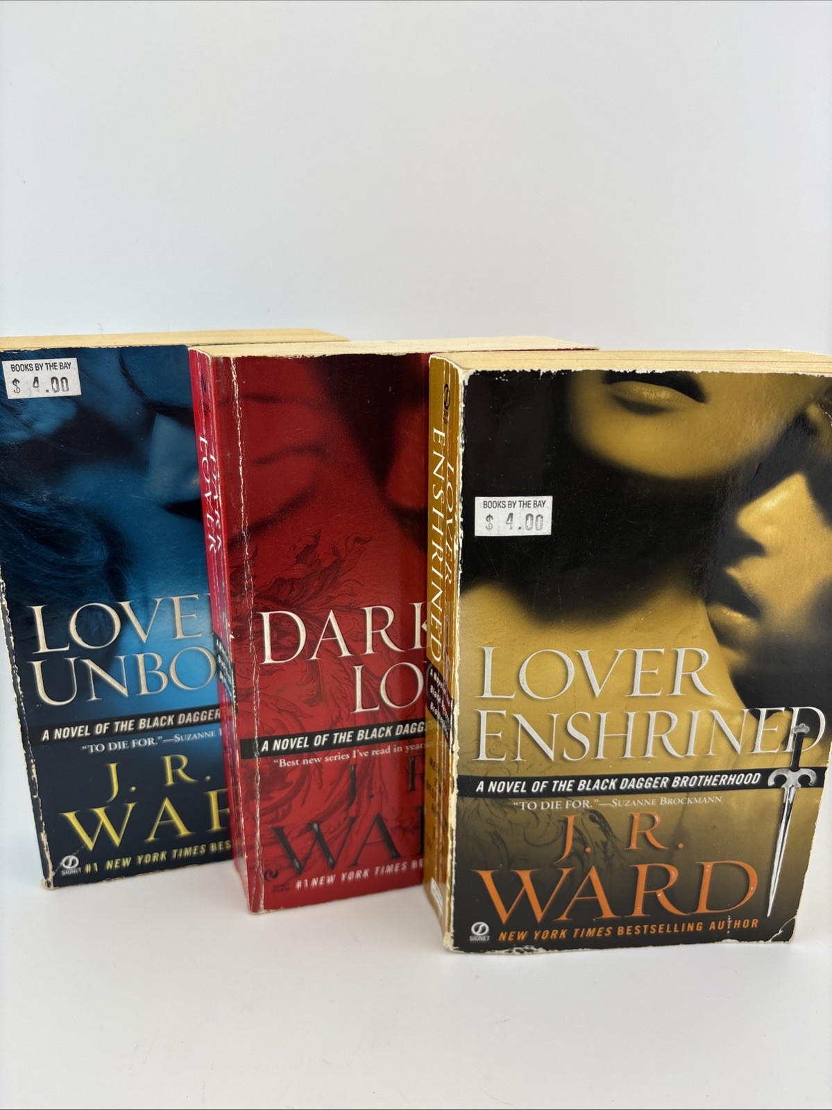 J. R. Ward book Lot 7 Black Dagger Brotherhood Novels Mixed Paperbacks