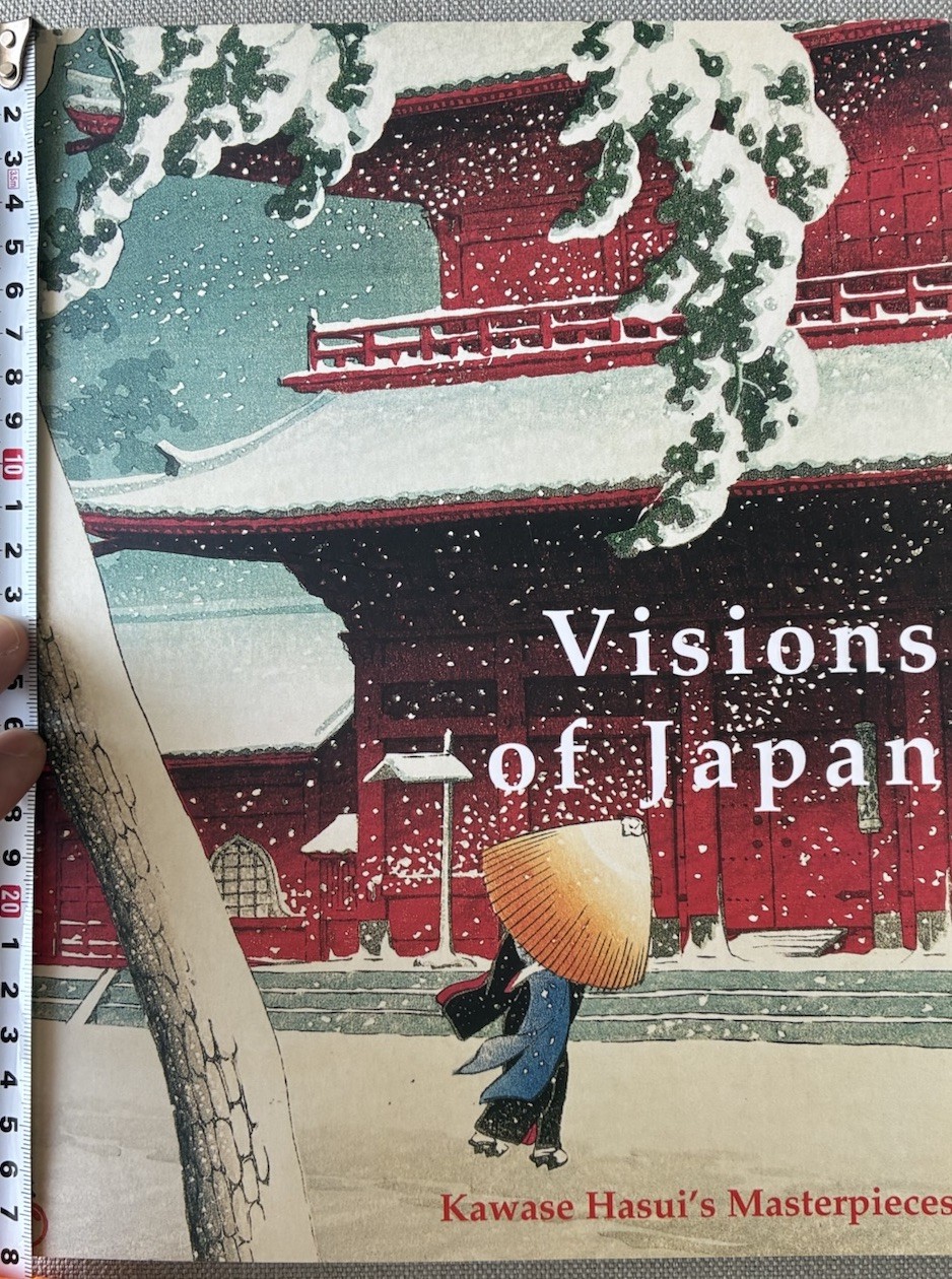 Kawase Hasui Visions of Japan Woodblock Art Book English Ukiyo-e Shin Hanga