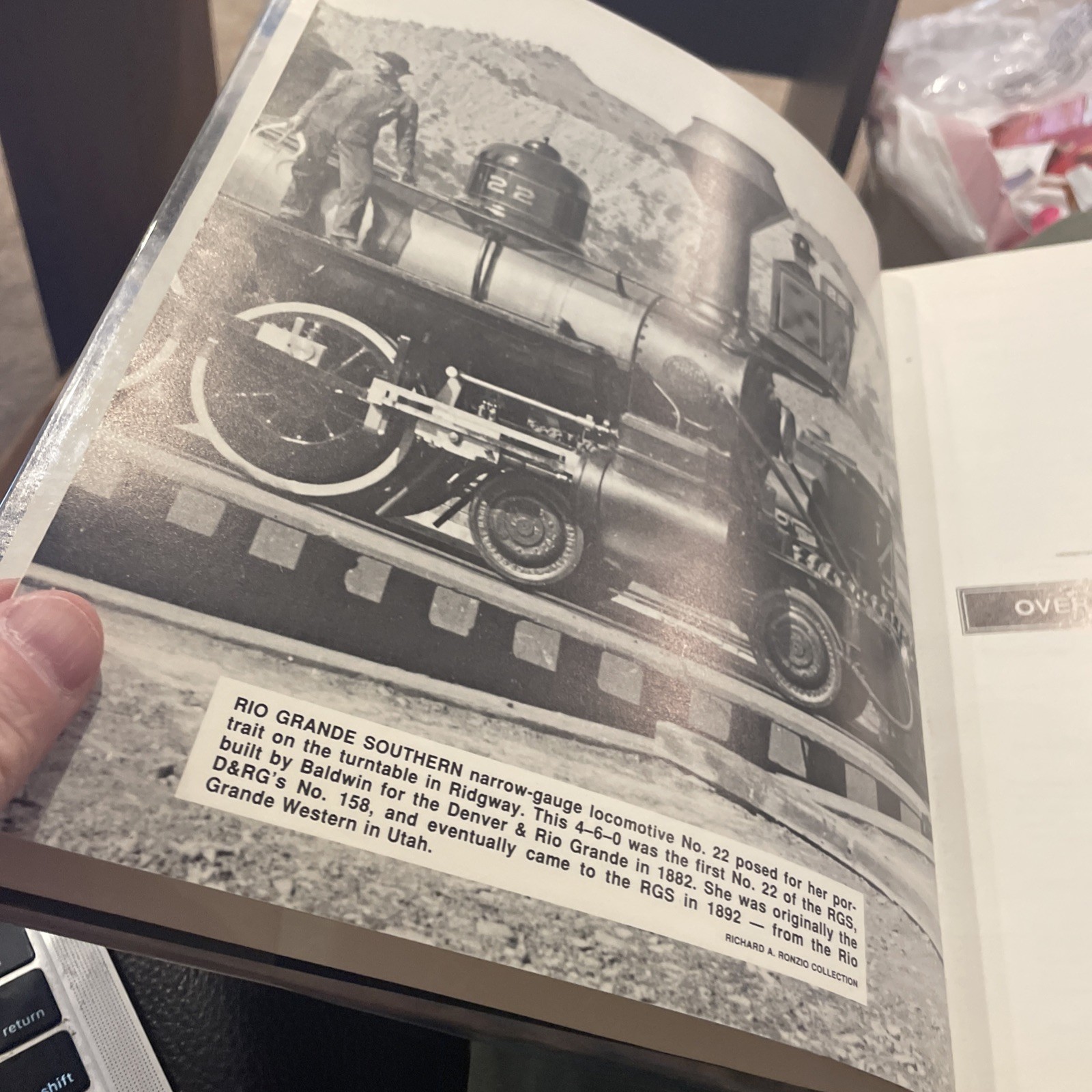 The RGS Story Vol. 1 : Over the Bridges to Telluride by Dell DUAL SIGNED #1016
