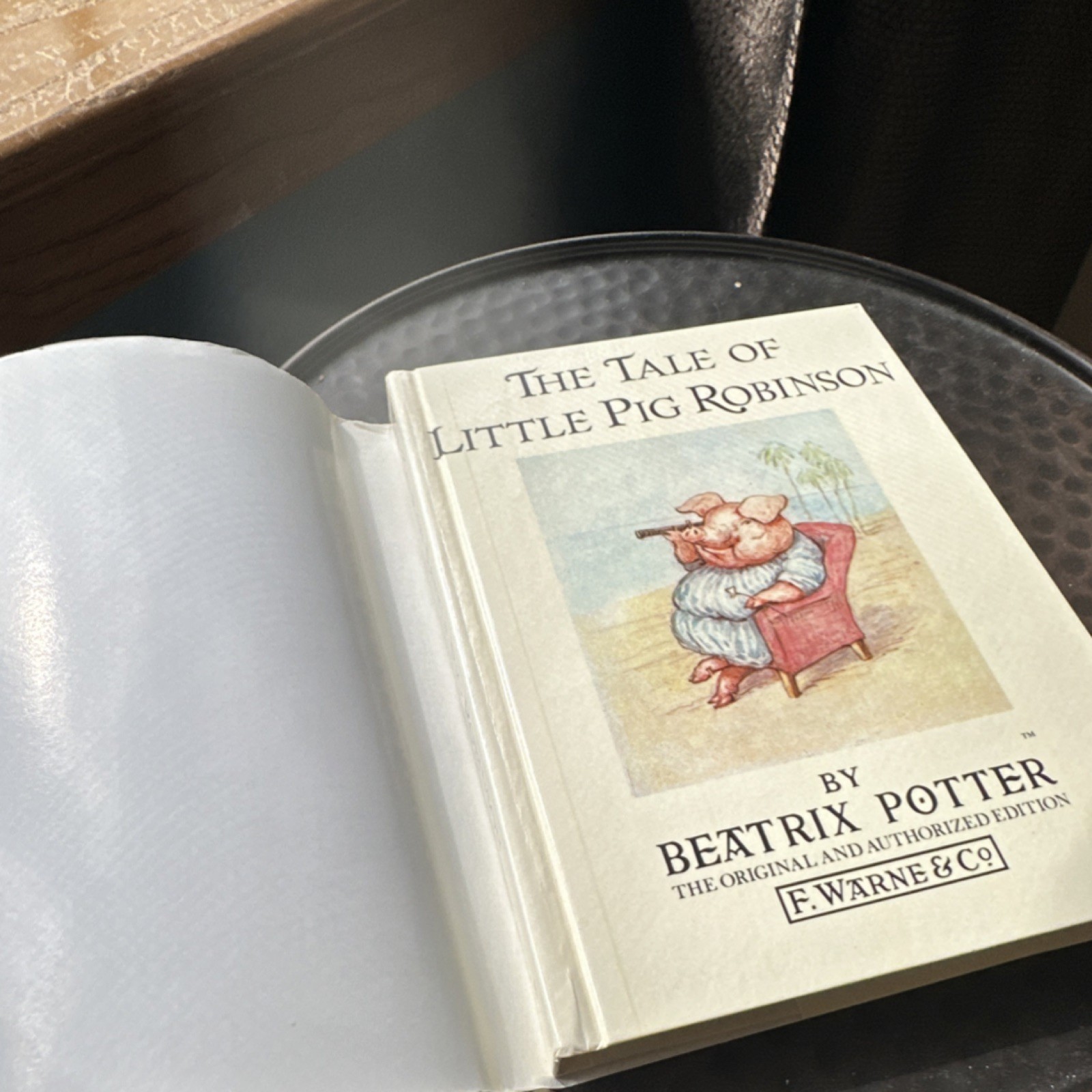 The Tale of Little Pig Robinson Beatrix Potter Hardcover Warne 1985